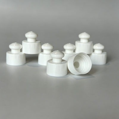 28mm Push Pull Plastik-Sportkappe für Flaschen