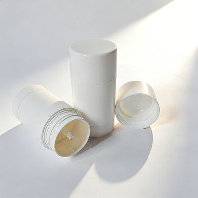 Zylinderform 30/50/75/100g Leer Deodorant Balsam Stick Akzeptieren Sie verschiedene Farben Druck