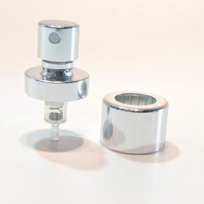 15mm Crimp-on Aluminium Feinschmelz Sprayer Pumpe 0,15cc Ausgang Parfüm Spray Düse für Kosmetikflasche
