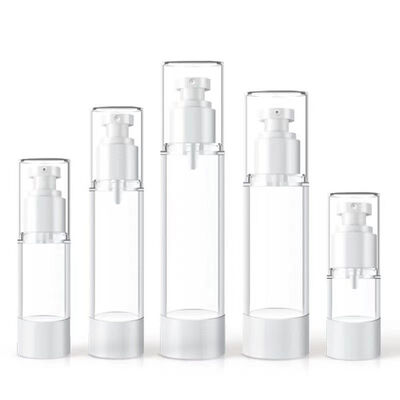 Pink Clear Luftlose Vakuum Spray Flasche 15ml 30ml 50ml Nachfüllbar Mini Kosmetik Feinschmelz Sprayer Tragbare Reise Leere Hautpflege Toner Parfum Atomizer Kunststoff Schönheitsverpackung Behälter