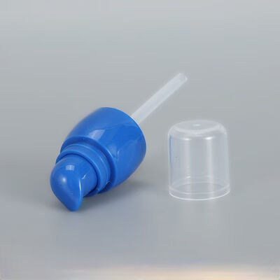 Bird Mouth Shape 18/410 20/410 Plastic Cream Pump with Half-Cover PP Cap Support Colors Making