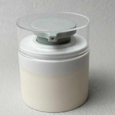 Moderne schlanke Airless-Pumpflasche 30ml 50ml Tragbarer PET-Vakuum-Lotionbehälter für Serum-Essenz Kosmetik Reisegrößenverpackung