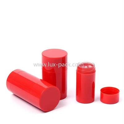 15g 30g 50g 75g PP Kunststoff Twist Up Deodorant Stick Behälter Nachfüllbar Sonnencreme Stick Tube Kosmetische Verpackung für Körperbalsam