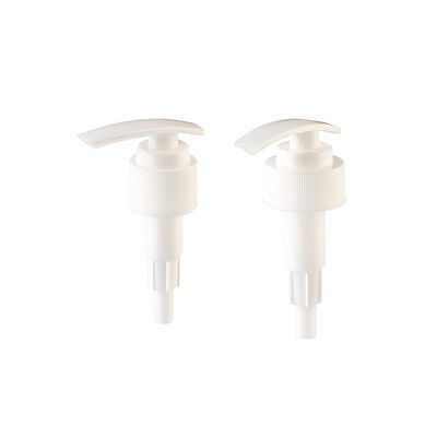 32/410 Lotion Pump Dispenser White Ribbed Plastic Liquid Pump for Shampoo and Body Wash Bottle Professional Cosmetic Packaging