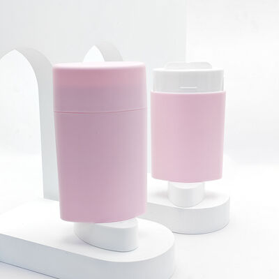 40 g flacher, länglicher Top-Fill-Deostift-Behälter, PP-Kunststoff, von oben befüllbar, austauschbar
