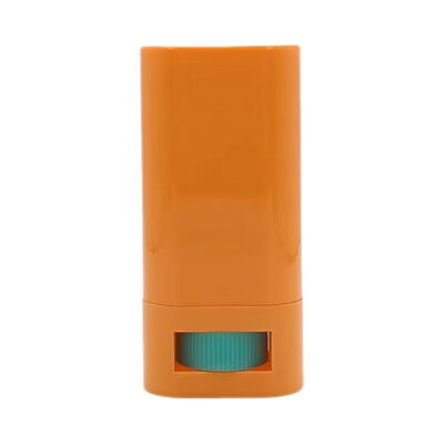 Plastic Square Twist up Deodorant Stick Tube Rectangular Empty Twist Container for Solid Perfume Body Balm Packaging