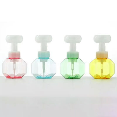 42mm Pink Flower Foam Pump Dispenser for Body Wash and Facial Cleanser Foaming Soap Pump