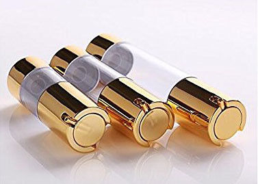 15 ml 30 ml 50 ml Kunststoffluftlose Pumpe Vakuum Kosmetikflasche undicht kontrollierte Verpackung