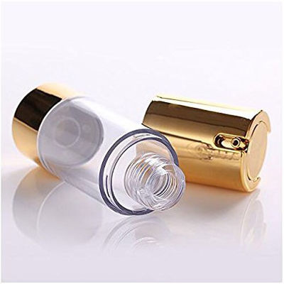 15 ml 30 ml 50 ml Kunststoffluftlose Pumpe Vakuum Kosmetikflasche undicht kontrollierte Verpackung