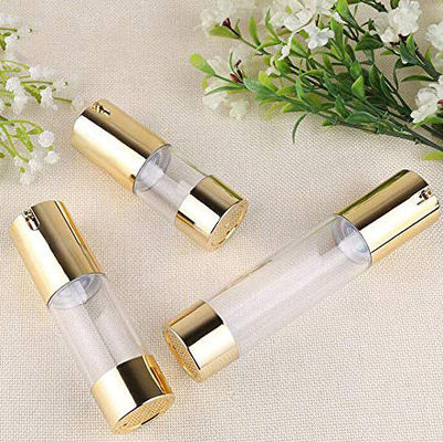 15 ml 30 ml 50 ml Kunststoffluftlose Pumpe Vakuum Kosmetikflasche undicht kontrollierte Verpackung