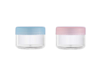 Tragbare Reise-leere Make-upbehälter-bequemer Plastikcremetiegel