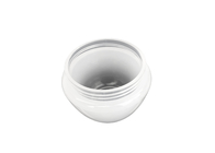 Kompakte weiße leere Make-upbehälter-luftloser Cremetiegel korrosionsbeständig