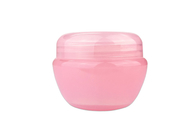 Kosmetisches Verpackungs-kosmetisches Cremetiegel-zähflüssiges Dichtungs-Rosa-Plastiklotions-Gläser