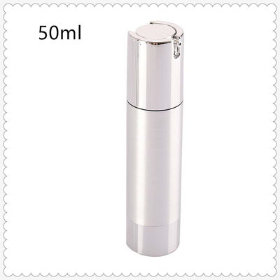 Maßgeschneiderte 15ml 30ml 50ml Kunststoff Airless Pump Vakuum Kosmetikflasche Auslaufsichere Kontrollierte Abgabe Creme Lotion Verpackung