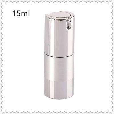 Maßgeschneiderte 15ml 30ml 50ml Kunststoff Airless Pump Vakuum Kosmetikflasche Auslaufsichere Kontrollierte Abgabe Creme Lotion Verpackung