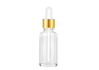 Transparenter leerer Flaschen-großer Mund-Engpass-Entwurf des ätherischen Öls