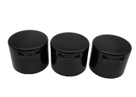 Schwarze kosmetische Flaschenkapseln 20 Millimeter 24 zugeführte Spitzenkappen Millimeter-leichten Schlages