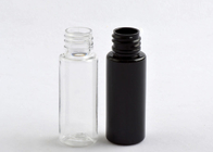 Schwarze/klare leere Plastikpumpen-Sprühflaschen mit feinem Nebel-Aluminiumsprüher