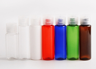 Pumpen Sie kosmetische Plastikflaschen, multi Kappen-Flasche leichten Schlages des Farbe30ml für Shampoo