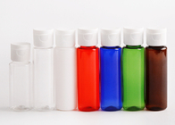 Pumpen Sie kosmetische Plastikflaschen, multi Kappen-Flasche leichten Schlages des Farbe30ml für Shampoo