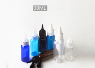 Dauerhaftes leeres Plastik-HAUSTIER füllt kosmetische Verpackung mit Nadel-Mund-Abdeckung ab