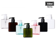 Sieben Wahl-kosmetische Lotions-Flaschen, PETG-materielle Plastikpumpflasche 250ml