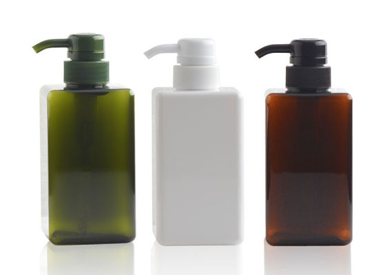 250-500ml PETG Cosmetic Bottle for Lotion, Foundation & Face Cream, Clear/White/Green/Pink/Blue