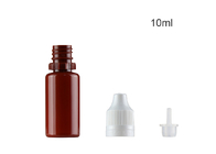 Plastikrauch-Öl-Flasche, 10ml leeren Haustier-Flasche kundengebundene Farben mit Kappe