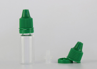 Transparenter kosmetischer Behälter-diebstahlsichere Abdeckung 20ml Petg-Flaschen-E