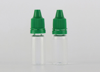 Transparenter kosmetischer Behälter-diebstahlsichere Abdeckung 20ml Petg-Flaschen-E