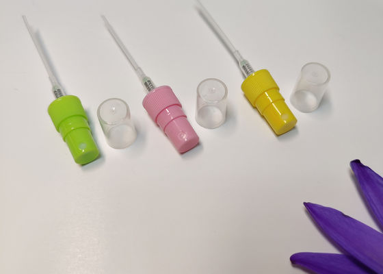 12/410 versah Oberflächenpolypropylen-Parfüm-Sprüher-Pumpe mit Rippen