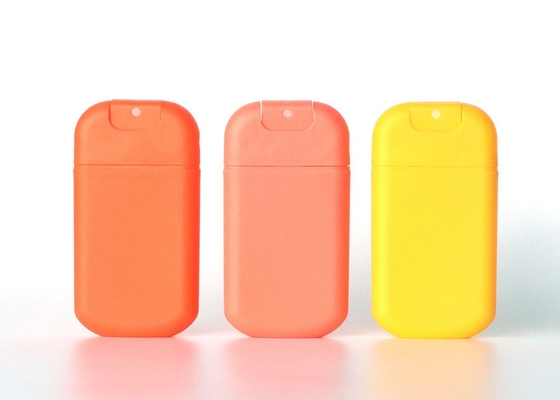 Mini-Plastik-Taschenspray-Parfüm-Handreiniger Kreditkarten-Sprayer-Flasche mit undichtem und benutzerdefiniertem Logo