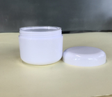 Hautpflege-Creme-kosmetisches Plastikglas 100g mit Überwurfmutter