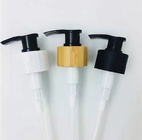 24 / 28mm kosmetische Lotions-Seifenspender-Pumpen-wirklicher hölzerner Bambus