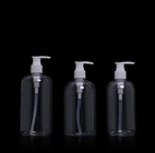 Kosmetische Plastiklotions-Pumpflasche für das Shampoo 100ml 250ml 500ml transparent