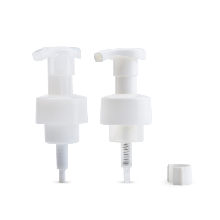 OEM ODM 43mm Fabrikpreis Kunststoff schwarze Schaumpulver Seife Pumpe Blasenpumpe