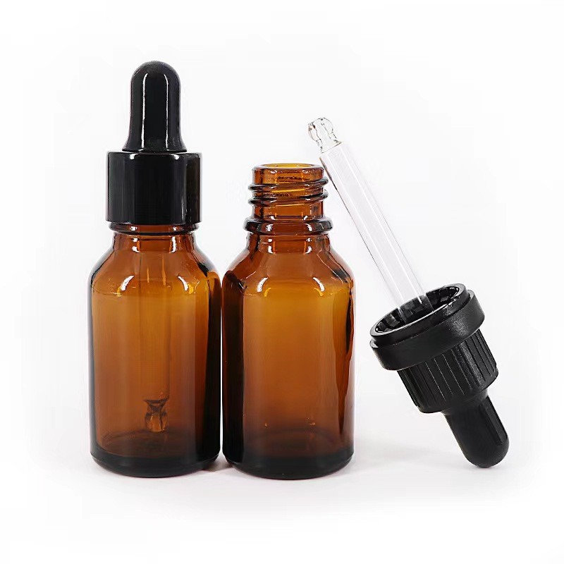 Glasflaschen für ätherisches Öl mit Druck / Aufkleber / Aufstrichen 20g / 30g / 50g Gewicht