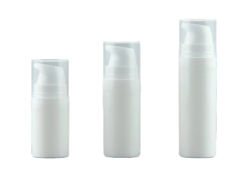 Leichtes Luxus 50 ml 80 ml auswechselbares drehbares kosmetisches luftloses Pumpenflasche für Creme und Hautpflege