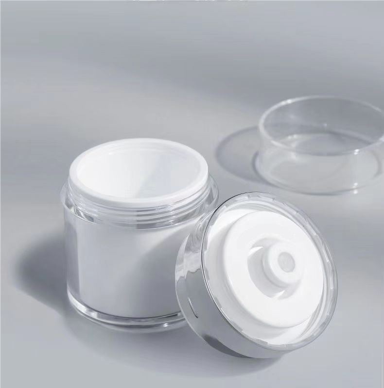 15G 30G 50G 100G Kunststoffluftloser Glas mit Vakuumpumpendichtung