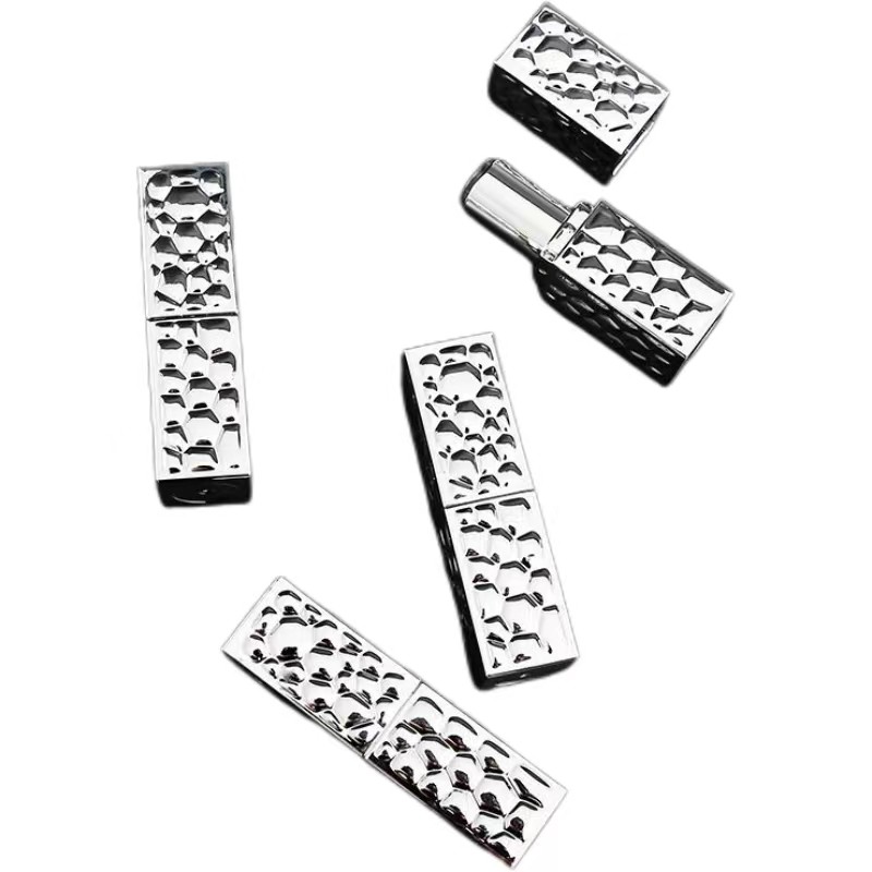 2 in 1 leere Flasche Kosmetikverpackung Injektionsfarbe Mascara-Röhrchenbehälter mit Augenbrauenbürste