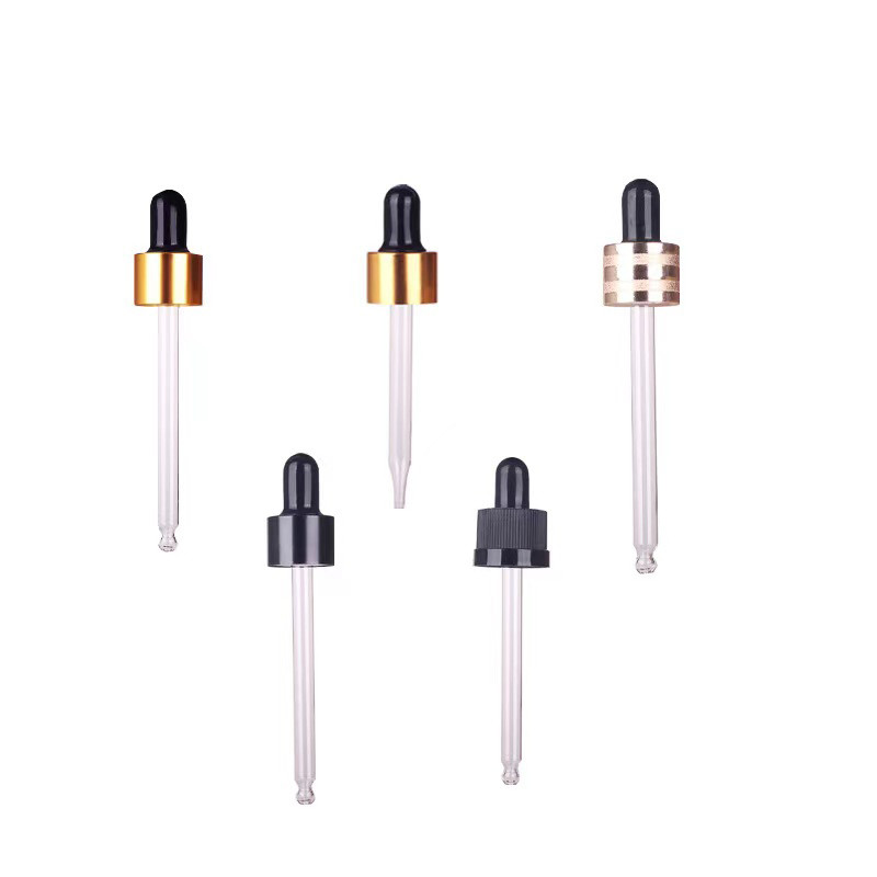 Professionelle benutzerdefinierte Farbe 18mm 20mm 24mm Pp Plastikglas-Tropfdropper für Hautpflege