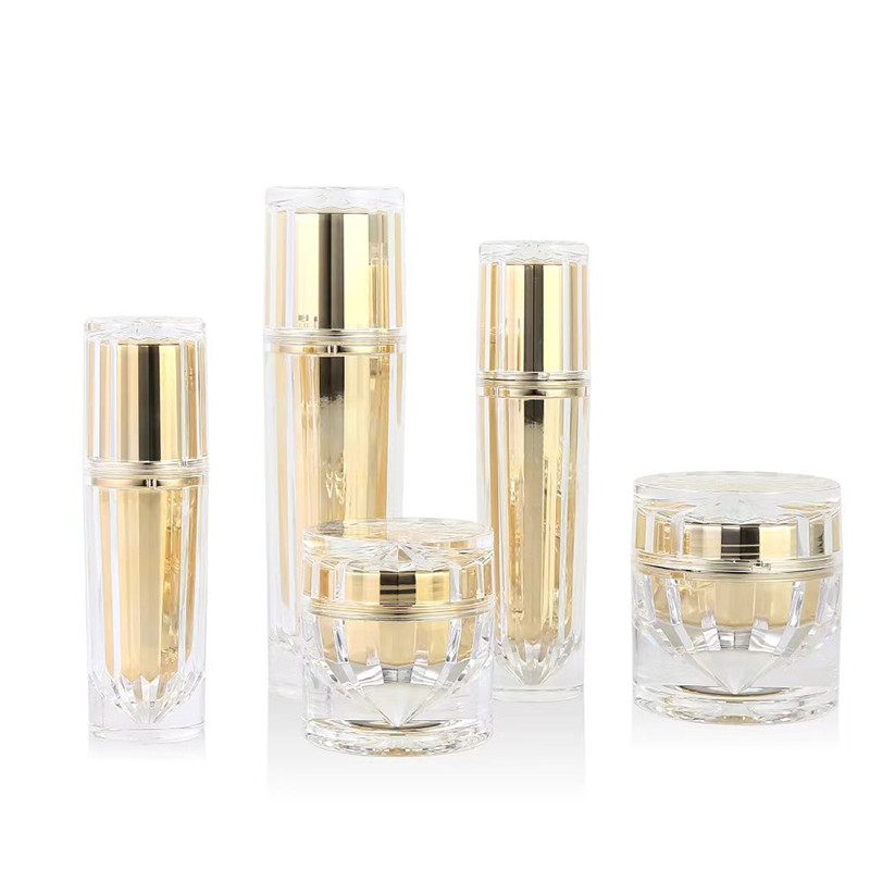 30 ml 50 ml 100 ml Rose Gold Acryl Kosmetik Flaschen Flaschen Flasche