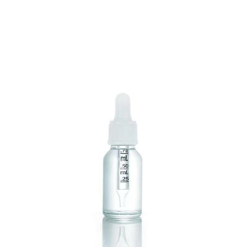 18 mm Plastikflasche Tropffflasche und 10 ml Bernsteinöl Glas ätherische Ölflasche für Reisen oder zu Hause