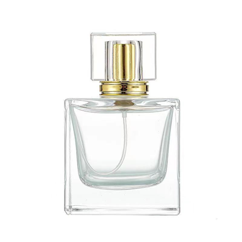 Customized Craft 30ml 50ml 100ml Transparent Glass Perfume Mist Bottle