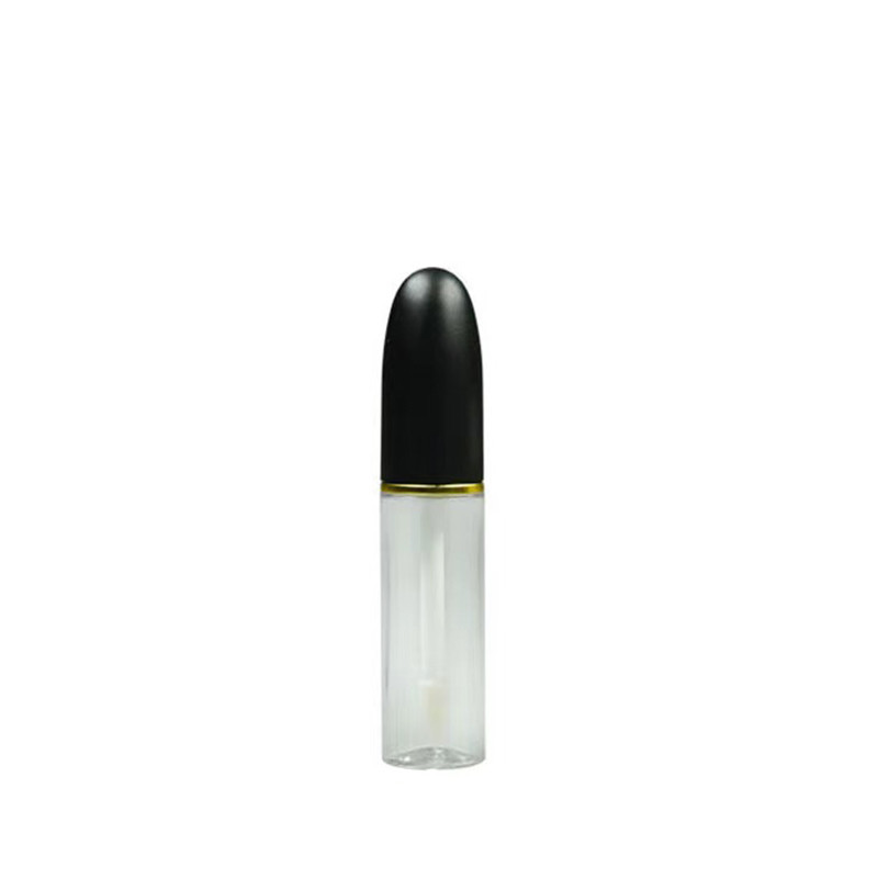 Lippenstiftröhre mit Gummidichtschraubverschluss Kunststoff-Lippenbalsamröhre für Kosmetikbehälter