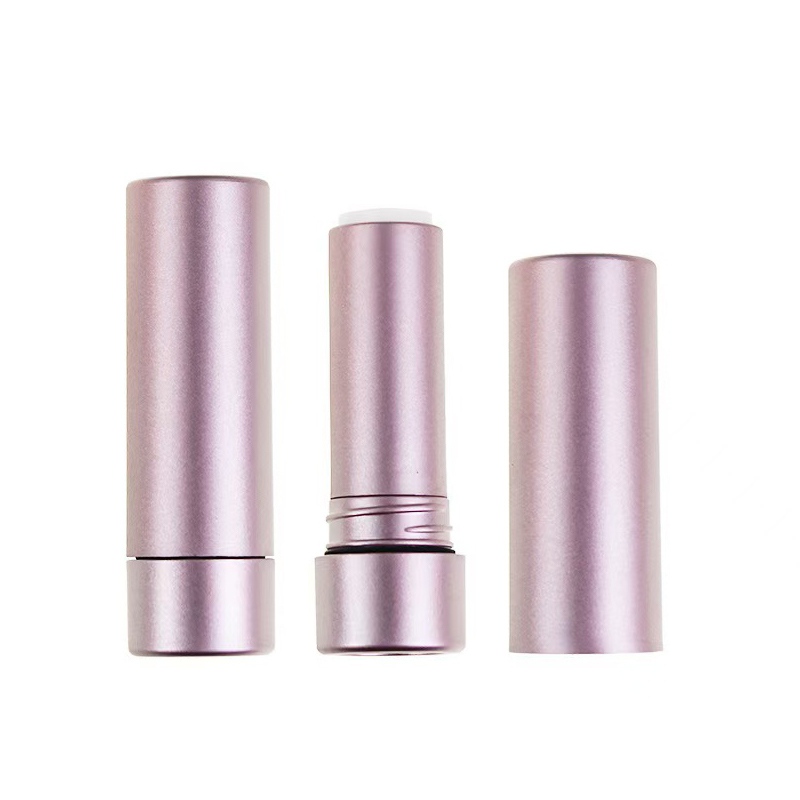Kunststoff Make-up Lippenstift Tubes mit Deckel Weiß Weich 5G Weizenstroh Kosmetikverpackung