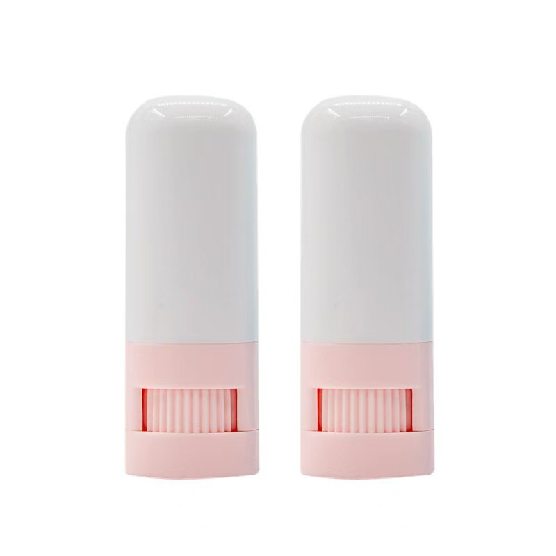 10g leere Blush Stick Flasche Deodorant Balsam Stick Top Rotation Kosmetische Kunststoff Verpackung Behälter wiederverwendbar