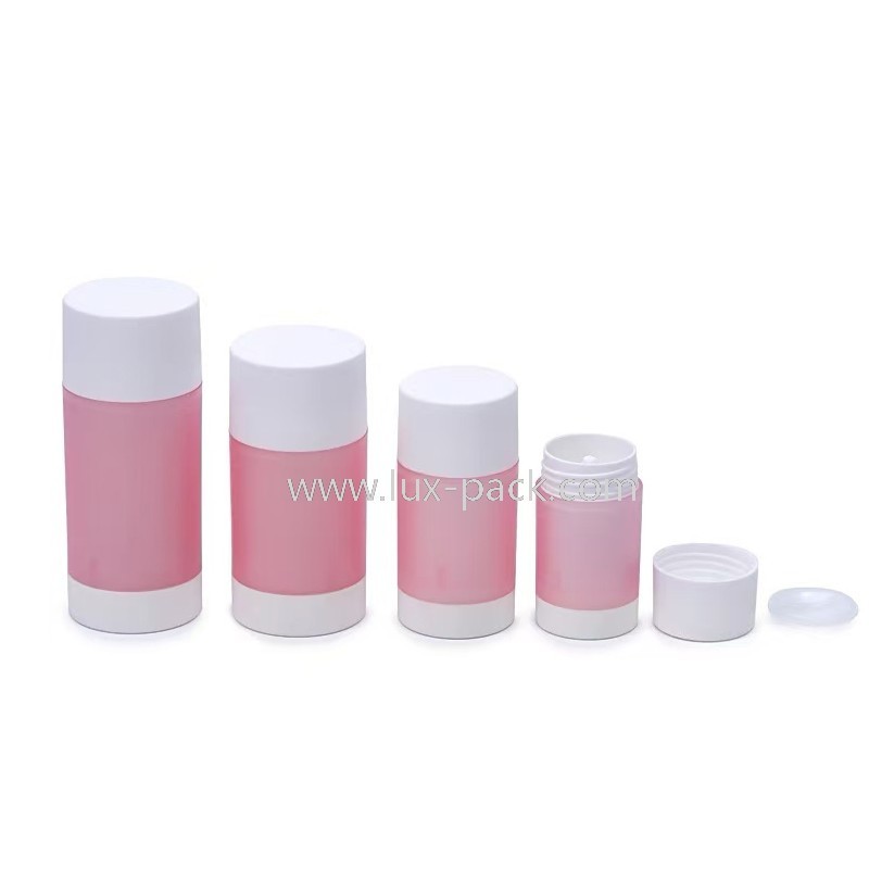 Leerer Deodorant-Stick-Boden-Drehmechanismus Kosmetik-Rouge-Tube Kunststoff-Verpackungsbehälter