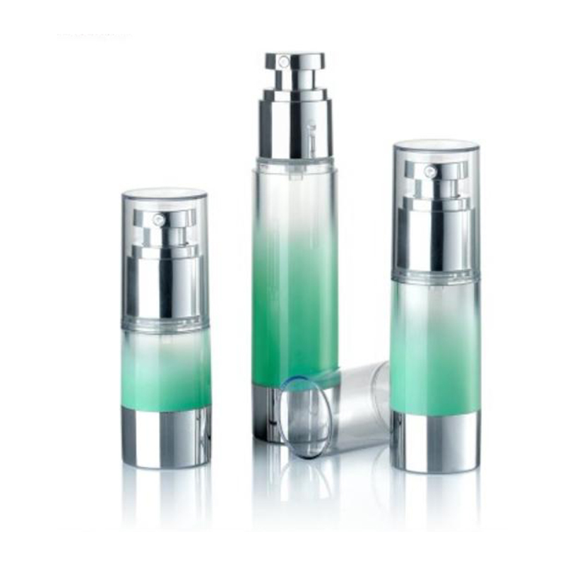 Spezielle Flachkopf-Airless-Pumpflasche 15ml 30ml 50ml, unterstützt Anpassung