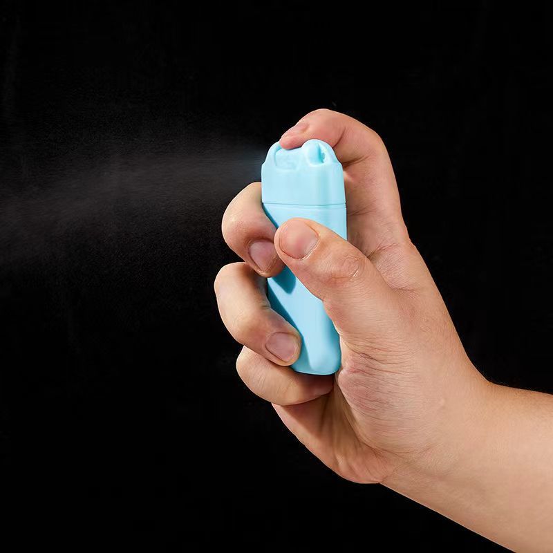 10 ml Plastikkarte Parfüm Spray mit Anhänger Unterstützung